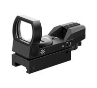 Feyachi Reflex Sight Red Green Dot Optics 4 Adjustable Reticles Sight with Button Brightness Adjustment