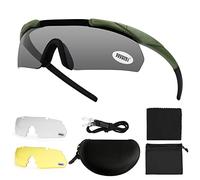 Feyachi Safety Glasses, Tactical Shooting Glasses, Clear Cycling Glasses