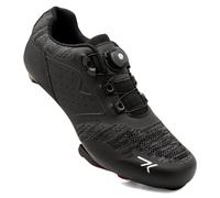 Feyenold Unisex Cycling Shoes - Compatible with Peloton, SPD/SPD-SL & Look Pedals for Indoor/Outdoor Training Black 46 EU