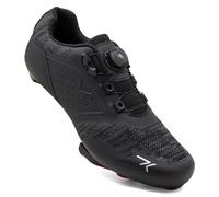 Feyenold Unisex Cycling Shoes - Compatible with Peloton, SPD/SPD-SL & Look Pedals for Indoor/Outdoor Training Black 42 EU