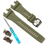 Feyert GBA900UU Replacement Band Compatible with G-Shock GBA900 GBD-900 Resin Watch Strap GBA900UU-5A Bracelet With Adapter, Armygreen, One Size, Casual