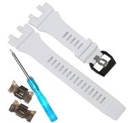 Feyert GBA900UU Replacement Band Compatible with G-Shock GBA900 GBD-900 Resin Watch Strap GBA900UU-5A Bracelet With Adapter, White, One Size, Casual