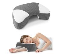 FEYIDEO Side Sleeper Pillow with Armhole, Memory Foam Neck Pillow, Ergonomic Pillow for Pressure Relief for Shoulders and Arms, Sleeping Pillow for Side Sleepers
