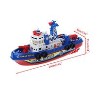 FEYLIE Children Model Ship Electric Steamship Kids Toys Music Light Ocean Liner Cruise Boat Children Best Birthday Gift Toys