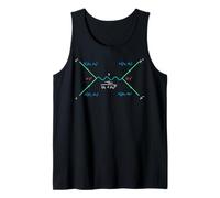 Feynman Diagram Annihilation Quantum Mechanics Science Lover Tank Top