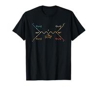 Feynman Diagram Quantum Physics Science Teacher Student T-Shirt