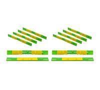 Feyoalix 12 Pack Beehive Entrance Reducer, Bee Hive Mouse Guard 8 Frame,12.5Inch Plastic Beehive Sliding Mouse Guards