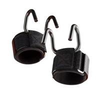 Feyoalix 2PC Fitness Power Hook Pull-Ups & Hard Pull Training Anti-Fall Helper Injury-Free Palm Support Training Equipment