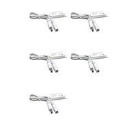 Feyoalix 5X DC 5-24V 5.8G Microwave Radar Sensor Switch Controller Human Body Induction Switch for PWM LED Monochrome Bar Light