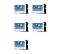 Feyoalix 5X Digital Temperature Controller 220V Max 5000W 30A -19 to 99℃ Temperature Controller Switch XH-W3103