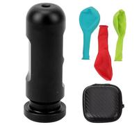 Feyoalix Process for Freediving Compatible Ear Equalization Training Tool for Diving Ear Pressure Balance Smooth Intake Finish Black
