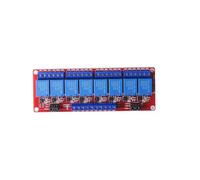 Feyoalix TCPIP Network Ethernet 8 Way Relay Module Switch LAN Control Smart Device Remote Control Module DC24V