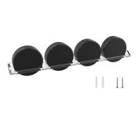 FEYRUN Hockey Puck Clear Wall Mount Acrylic Display for 4 Pucks (Clear)