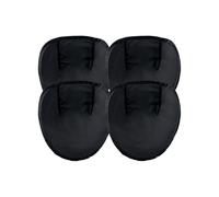 FEYRUN Pancake Training Glove, Baseball and Softball Field Trainer for Infield Practice, Softhands Foam Training Glove to Improve the Glove for Throwing Transition (Black, 4