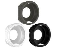 Feysentoe Pack of 2 Watch Cases Compatible for Garmin Forerunner 735XT/Forerunner 235 TPU Protective Case Protector Cover Bumper Shell.(grey+black+White)