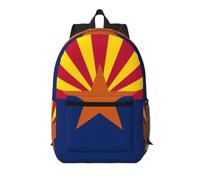 FEYUNYAN 17-Inch Water-Resistant Laptop Backpack With Multiple Pockets | Arizona Flag, Oxford Travel Bag, Anti-Theft Design & Ergonomic Straps For School, Work, Travel