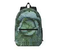 FEYUNYAN 17-Inch Water-Resistant Laptop Backpack With Multiple Pockets | Bright Cabbage, Oxford Travel Bag, Anti-Theft Design & Ergonomic Straps For School, Work, Travel