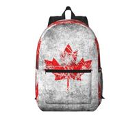 FEYUNYAN 17-Inch Water-Resistant Laptop Backpack With Multiple Pockets | Canada Flag, Oxford Travel Bag, Anti-Theft Design & Ergonomic Straps For School, Work, Travel