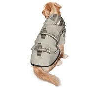 FEYUNYAN Cozy Fleece-Lined Hoodie With Hidden Leash Hole & Pocket For Medium Large Dogs, World War 2 Aircraft Airplane, Pet Hooded Sweatshirt, Winter Dog Clothes For Outdoor Walks