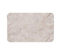 FEYUNYAN Diatomite Bath Mat 50x80cm, Rose Gold Marble, area rug, Quick-Dry Water-Absorbent floor mat for Shower Kitchen, Non-Slip elliptical edge Bathroom mat