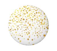 FEYUNYAN Durable Badge For Jackets Bags Gifts, Vibrant Tinplate Collectible Badges For Events, Teachers, Friends, Sparsed Dreamy Stars Spots Round Badge, Bulk Iron-On Patches Alternative, 12 Pcs