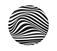 FEYUNYAN Durable Badge For Jackets Bags Gifts, Vibrant Tinplate Collectible Badges For Events, Teachers, Friends, Stripe Round Badge, Bulk Iron-On Patches Alternative, 20 Pcs