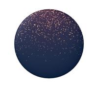 FEYUNYAN Durable Badge For Jackets Bags Gifts, Vibrant Tinplate Collectible Badges For Events, Teachers, Friends, Navy Blue Sky Stars Round Badge, Bulk Iron-On Patches Alternative, 12 Pcs