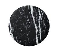 FEYUNYAN Durable Badge For Jackets Bags Gifts, Vibrant Tinplate Collectible Badges For Events, Teachers, Friends, Black White Marble Round Badge, Bulk Iron-On Patches Alternative, 1 Pc
