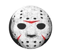 FEYUNYAN Durable Badge For Jackets Bags Gifts, Vibrant Tinplate Collectible Badges For Events, Teachers, Friends, Horror Skull Round Badge, Bulk Iron-On Patches Alternative, 12 Pcs