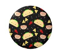 FEYUNYAN Durable Badge For Jackets Bags Gifts, Vibrant Tinplate Collectible Badges For Events, Teachers, Friends, Tuesday Party Round Badge, Bulk Iron-On Patches Alternative, 20 Pcs