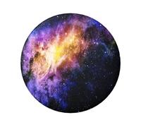 FEYUNYAN Durable Badge For Jackets Bags Gifts, Vibrant Tinplate Collectible Badges For Events, Teachers, Friends, Galaxy In The Universe Round Badge, Bulk Iron-On Patches Alternative, 5 Pcs
