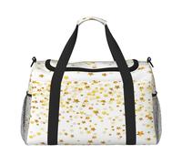 FEYUNYAN Extra Large Tote Bag with Adjustable Strap, Water-Resistant Travel Duffel with Anti-Slip Handles, Sparsed Dreamy Stars Spots, Heavy-Duty Crossbody Bag for Gym, Weekend Trips & Outdoor Sports