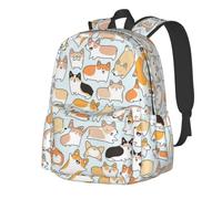 FEYUNYAN Large Capacity Backpack For School, Travel, With Adjustable Straps