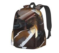 FEYUNYAN Large Capacity Backpack For School, Travel, With Adjustable Straps