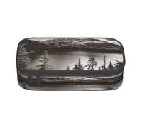 FEYUNYAN Large Capacity Pencil Case for School, Office Supplies, Landscape, Multi-Layer Organization Travel Toiletry Bag, Durable Oxford Fabric Zippered Pencil Box for Students, Artists