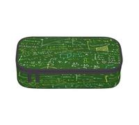 FEYUNYAN Large Capacity Pencil Case for School, Office Supplies, Math Question, Multi-Layer Organization Travel Toiletry Bag, Durable Oxford Fabric Zippered Pencil Box for Students, Artists