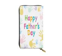 FEYUNYAN Leather Long Clutch Wallet for Women, Large Capacity ID Card Organizer with Zipper Pocket, Hand Happy Fathers Day Women Purse, Long Wallet Clutch for Ladies (Travel, Office, Everyday Use)