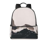 FEYUNYAN Lightweight Laptop Backpack For Work Travel, Iceland, Durable Casual Bookbag With Ergonomic Air Mesh Back, Spacious School Backpack For College, Business, Hiking & Weekend Trips