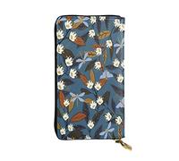 FEYUNYAN Premium Leather Long Clutch Wallet for Women, Large Capacity ID Card Organizer with Zipper Pocket, Wild Nature Women Purse, Long Wallet Clutch for Ladies (Travel, Office, Everyday Use)