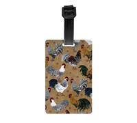 FEYUNYAN PVC Luggage Tags for Suitcases & Bags, Travel Id Name Tags Holder