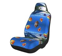 FEYUNYAN Universal Car Seat Covers For Cars, Suvs, Trucks, Hot Air Balloon, Elastic Seat Protectors, Easy Install Comfortable Car Seat Covers For Vehicle Interior Protection, With Pocket, 1 PCS