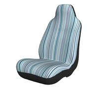 FEYUNYAN Universal Car Seat Covers For Cars, Suvs, Trucks, Vertical Stripes, Elastic Seat Protectors, Easy Install Comfortable Car Seat Covers For Vehicle Interior Protection, With Pocket, 2 Pcs