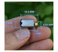 FF-M20 Vibration Vibrating electronic starter DC 1.5V-3V 8mm*10mm*15mm Vibrator electronic starter DIY Toy AUOQKQUT