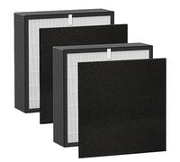 FF50 Silver Carbon FIT50 HEPA Filter Replacement Compatible with A-len BreatheSmart FF50 FIT50 FF50-VOC Air Purifier, Compared to Part HEPA-Pure FF50, FF50-VOC, 2 Pack