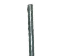 Ffa Concept Zinc-Plated Steel M12 Threaded Rod, (L)1M