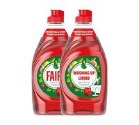 Ffairy Washing Up Liquid - Pomegranate & Grapefruit | 320ml (Pack of 2) | Long-Lasting Grease-Cutting Power | Fresh Fruity Scent | Gentle on Hands