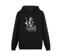 FFANZUOYOU 2000Ad Strontium Dog Sci-Fi Comic Unisex Sweatshirts Graphic Print Mens Hooded Black Sweater XL