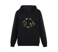 FFANZUOYOU A Tribe Called Quest Unisex Sweatshirts Graphic Print Mens Hooded Black Sweater L
