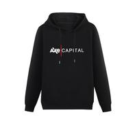 FFANZUOYOU Axe Capital Billions Tv Show Symbol Company Unisex Sweatshirts Graphic Print Mens Hooded Black Sweater L