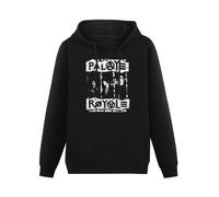 FFANZUOYOU Palaye Royale Photocopy Unisex Sweatshirts Graphic Print Mens Hooded Black Sweater M